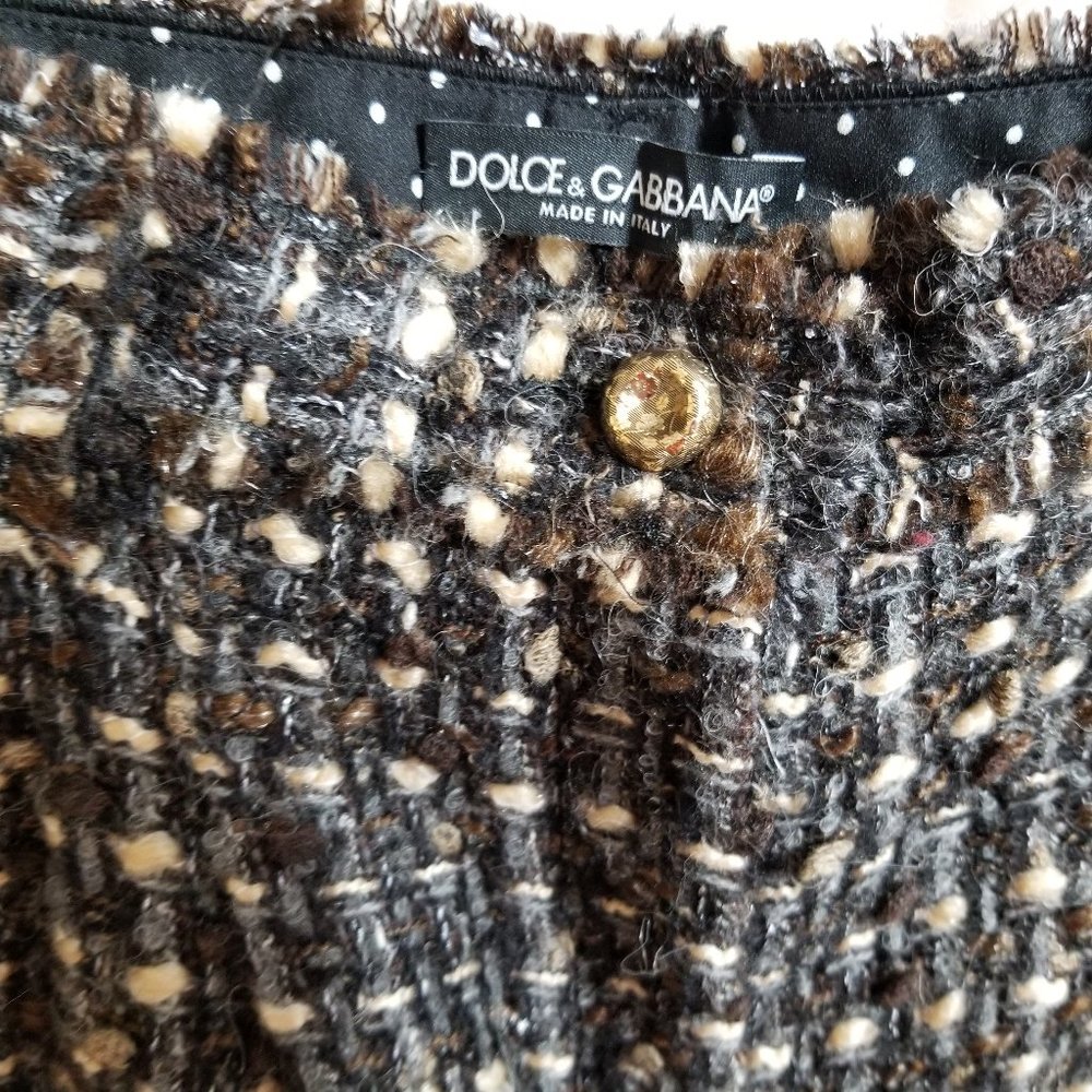 New Dolce & Gabbana 3/4 pants/Capris/Crop pants Size-42.Made in Italy